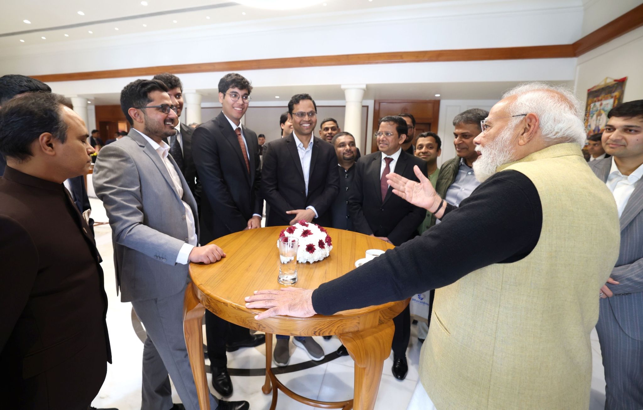 Interaction with PM Modi